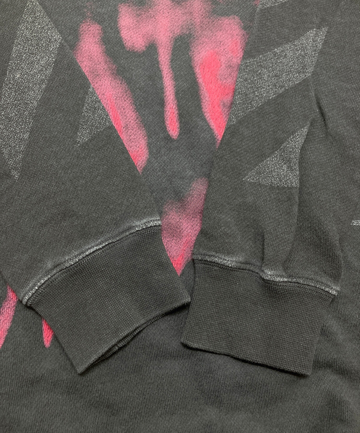 中古・古着通販】OFFWHITE (オフホワイト) プリントスウェット 