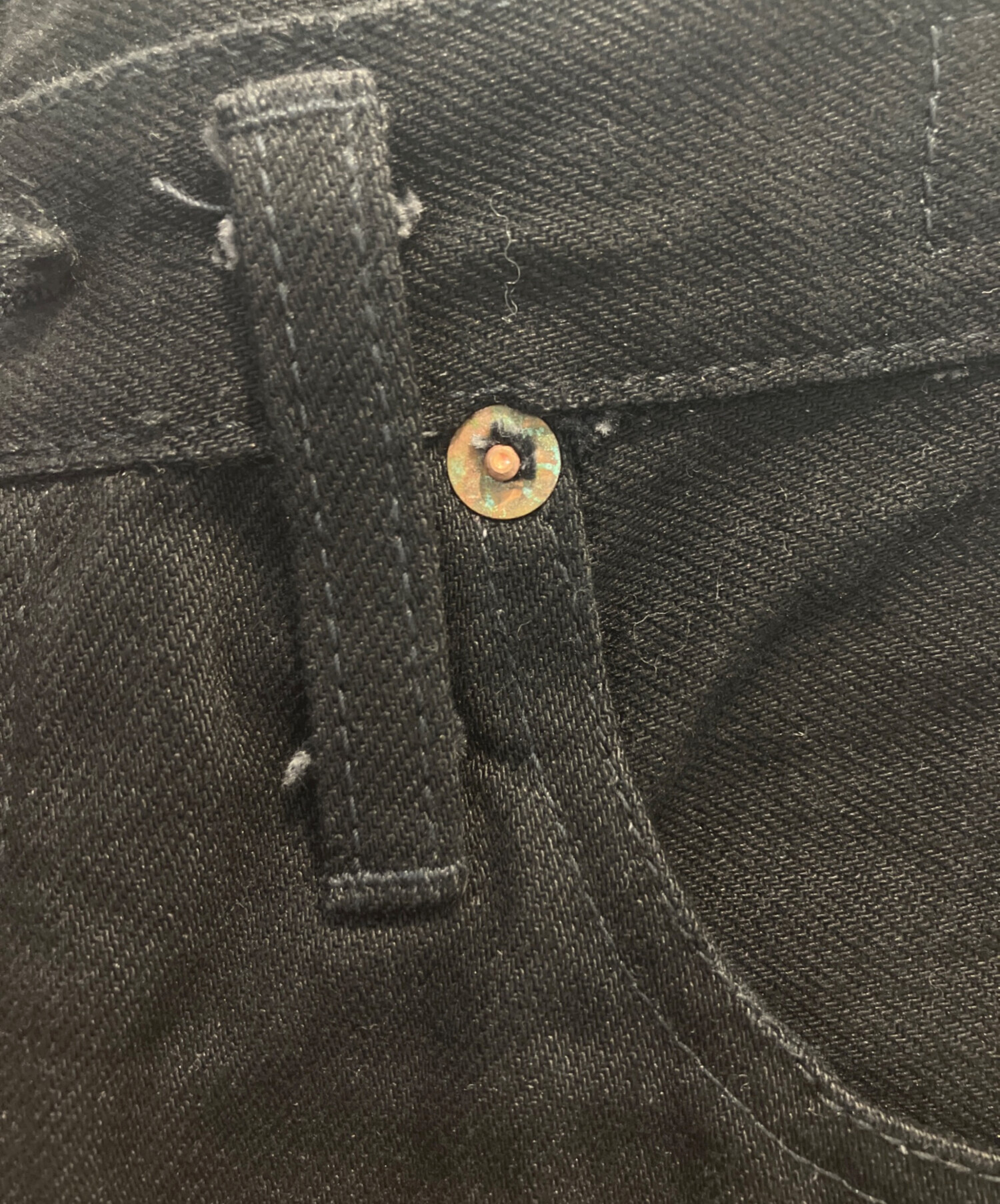 中古・古着通販】MINUS (マイナス) Twist Seam Lot.20617 ブラック