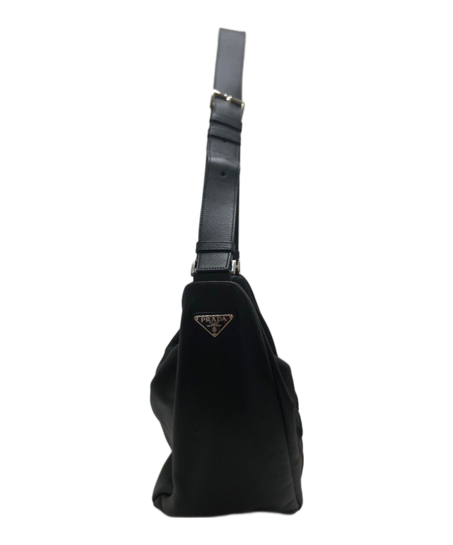 プラダ PRADA ヴィッテロ ダイノ ショルダーバッグ【中古】 中古・古着通販】PRADA (プラダ) ヴィッテロダイノレザー ショルダー