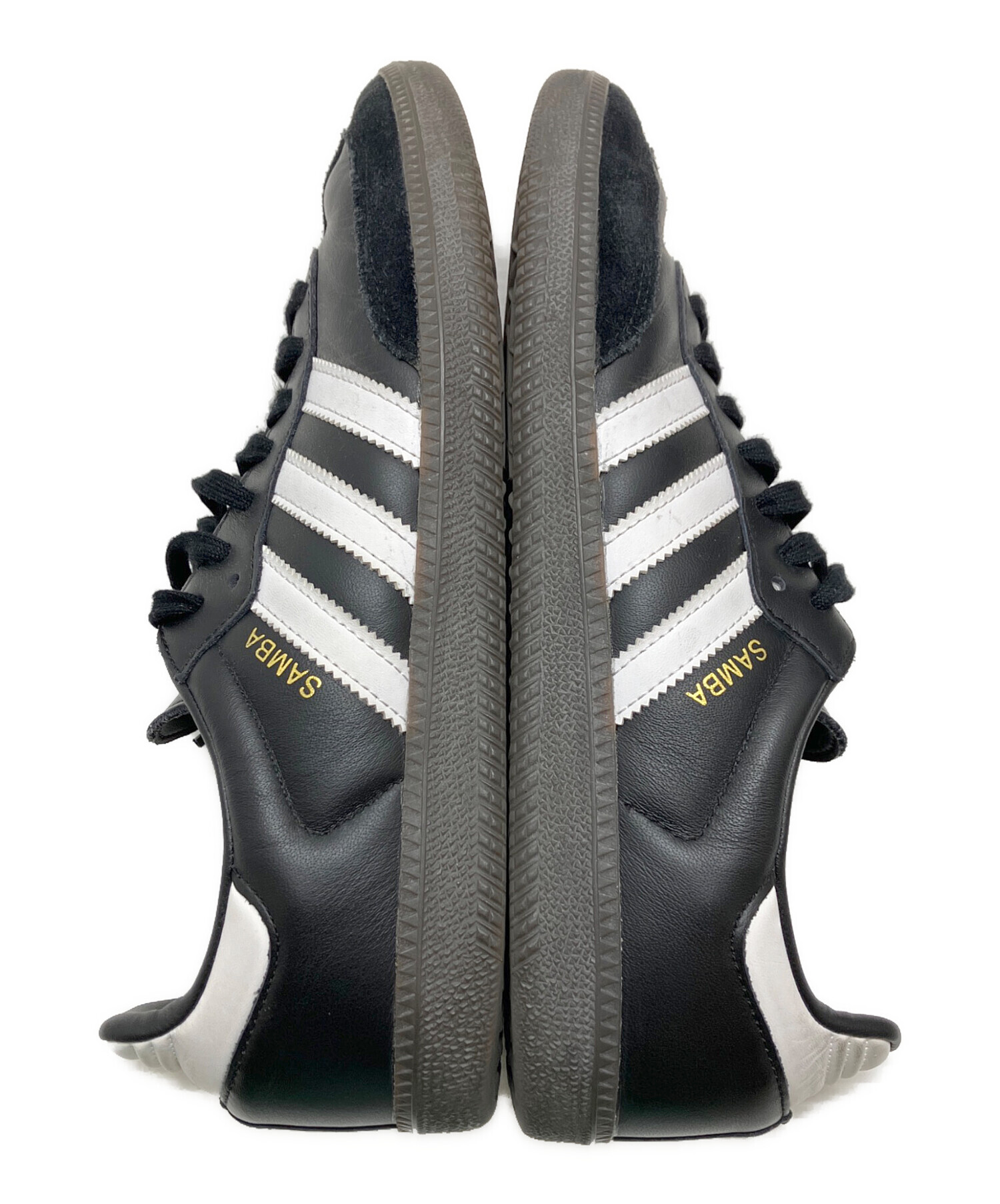 【新品 正規品】アディダス （L）黒×グレー 中古・古着通販】adidas (アディダス) スニーカー ブラック サイズ