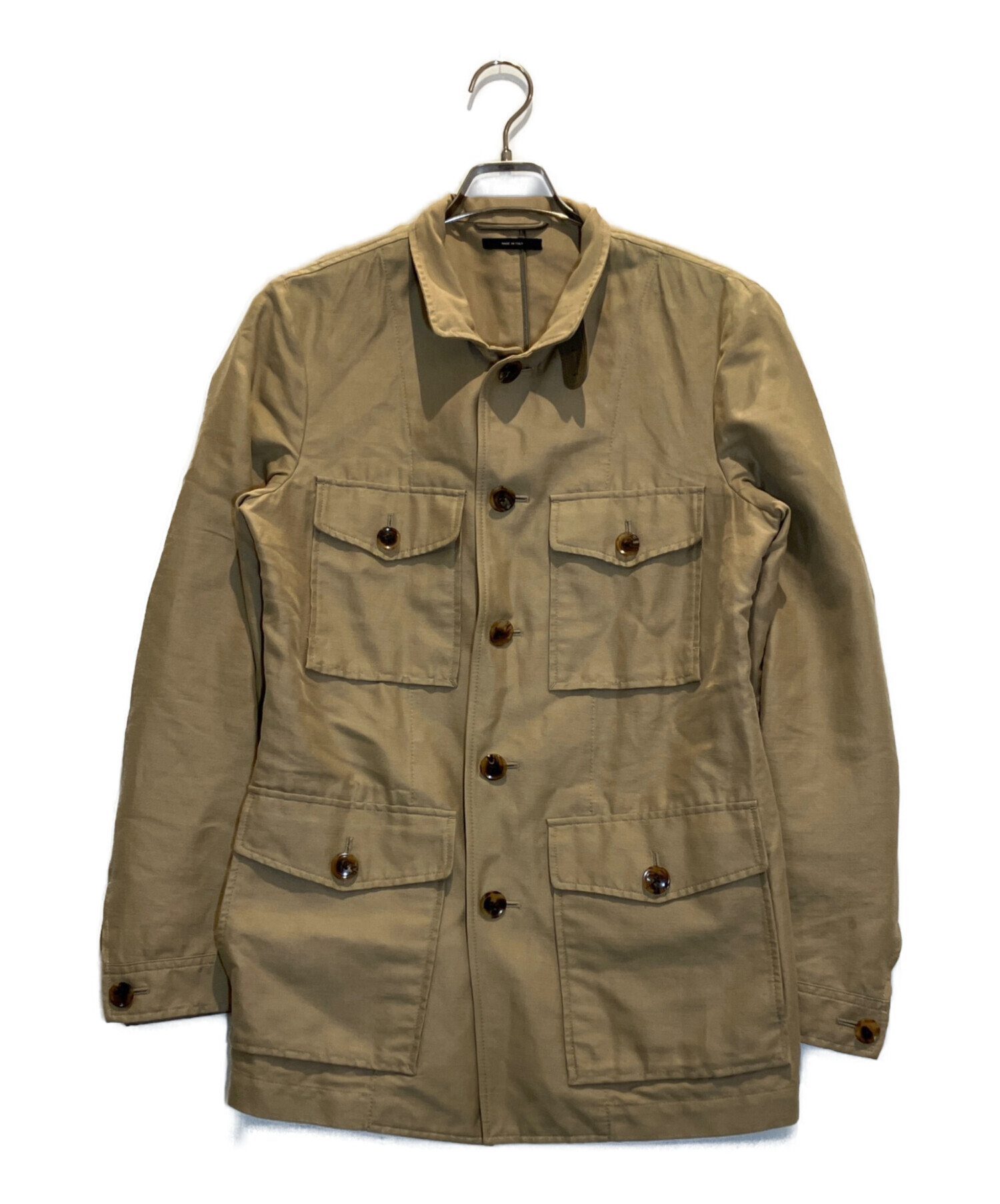 中古・古着通販】TOM FORD (トムフォード) シルクリネン混ミリタリー 