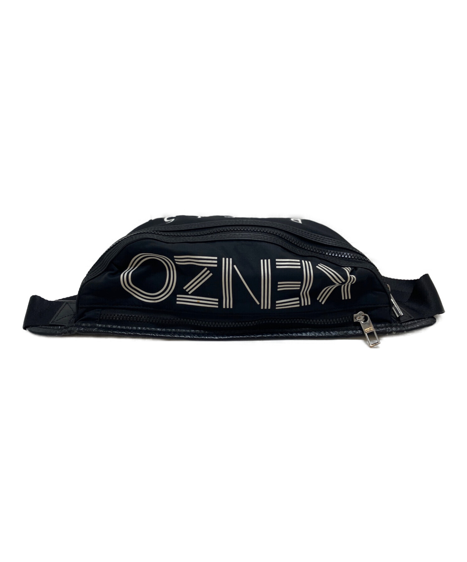 中古・古着通販】KENZO (ケンゾー) LOGO BUMBAG ブラック｜ブランド