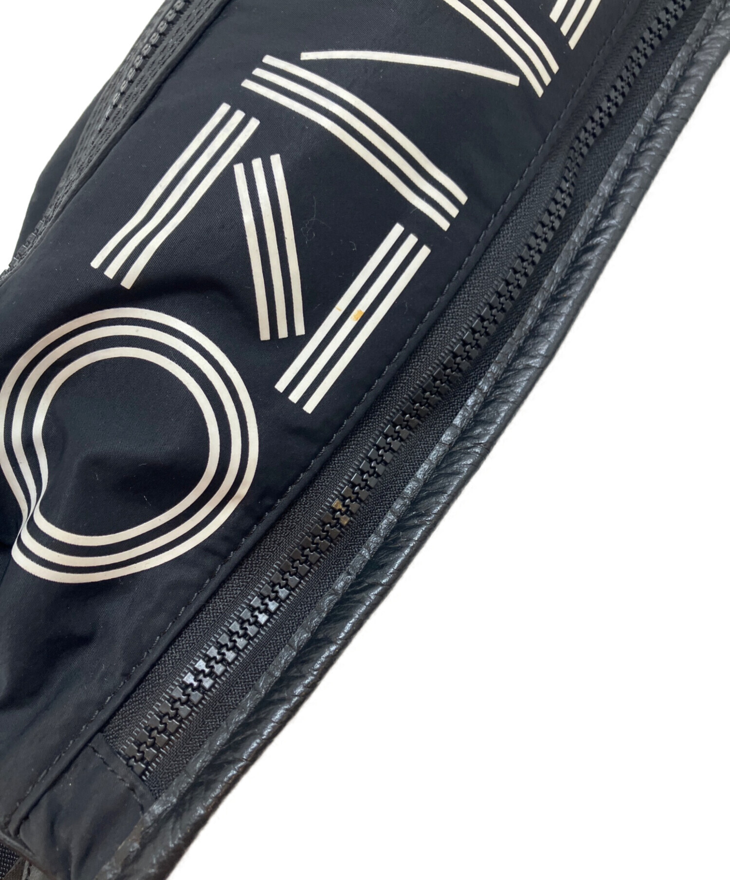 中古・古着通販】KENZO (ケンゾー) LOGO BUMBAG ブラック｜ブランド