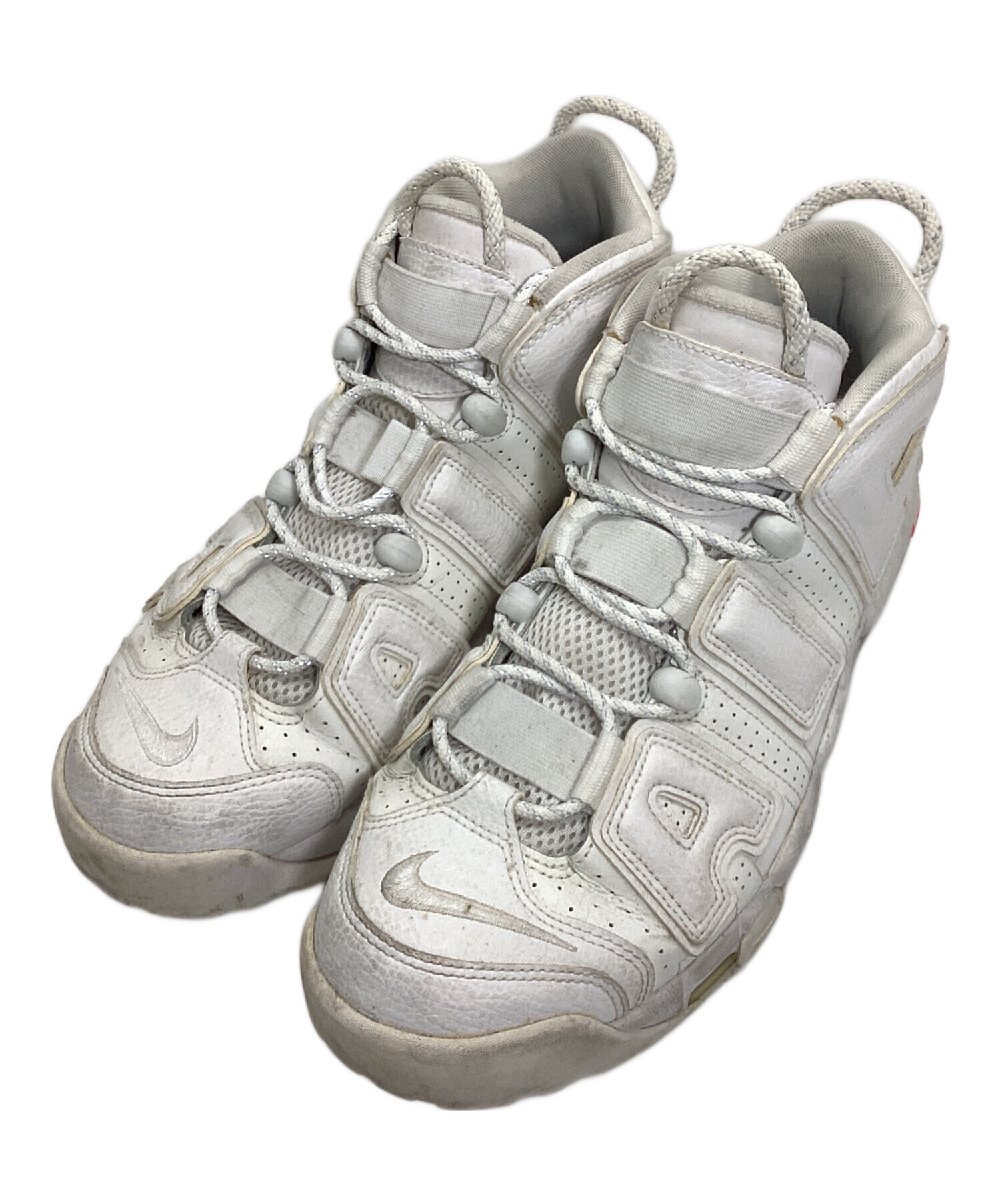 NIKE AIR TEAM UNIFIED 27cm 中古　スニーカー 中古・古着通販】NIKE (ナイキ) Air More Uptempo 'Triple White