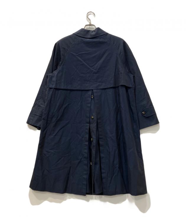 BURBERRY BLUE LABEL ステンカラーコート ネイビー ライナー付 中古・古着通販】Burberry's (バーバリーズ) ライナー付ステンカラー