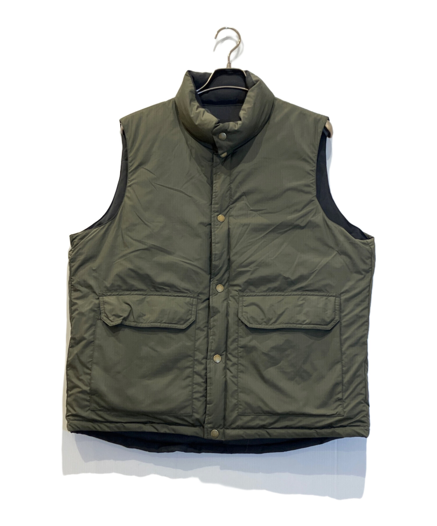 中古・古着通販】FIRST DOWN (ファーストダウン) ベスト カーキ