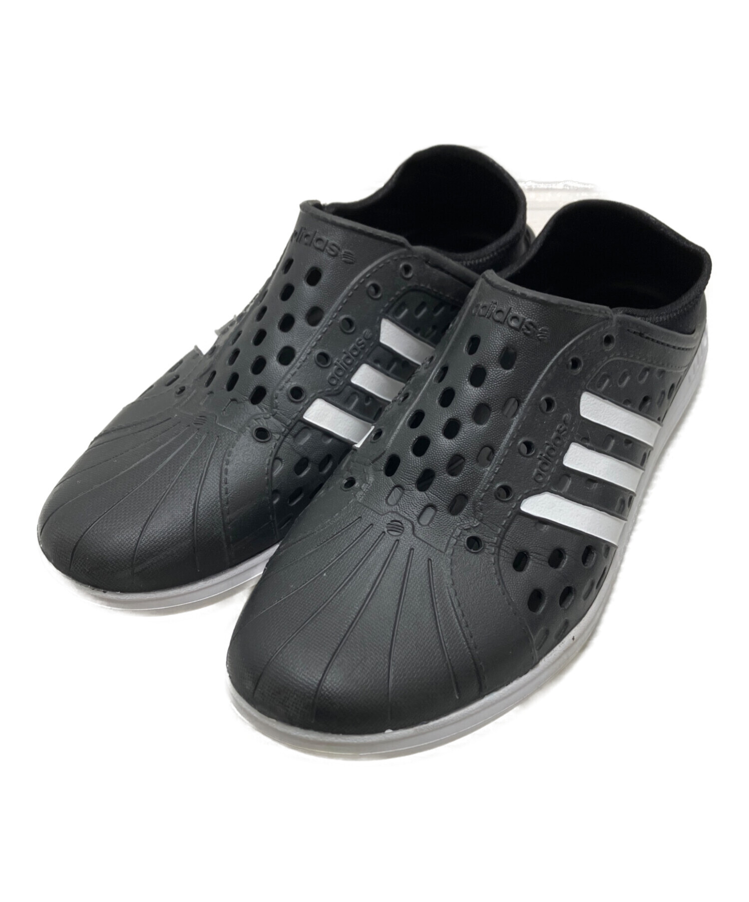  アディダス コートアダプト サンダル 26.5 中古・古着通販】adidas (アディダス) コートアダプト ブラック サイズ