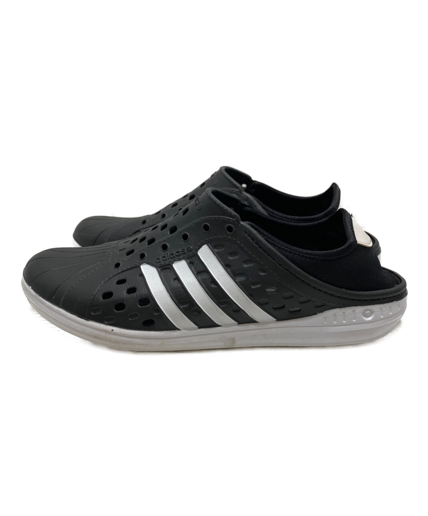  アディダス コートアダプト サンダル 26.5 中古・古着通販】adidas (アディダス) コートアダプト ブラック サイズ