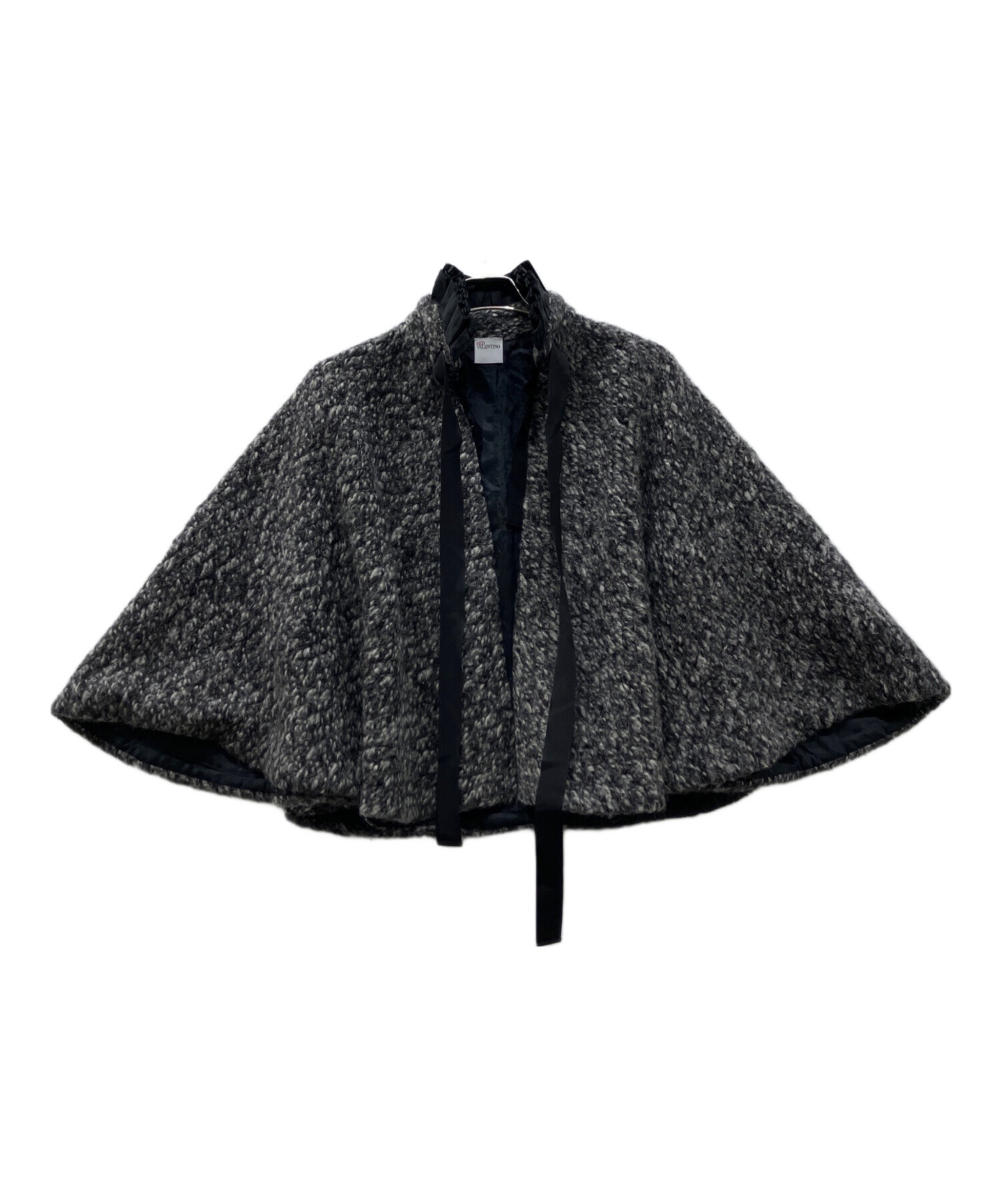 バレンティノ VALENTINOポンチョ 中古・古着通販】RED VALENTINO (レッドヴァレンティノ) モヘア切替