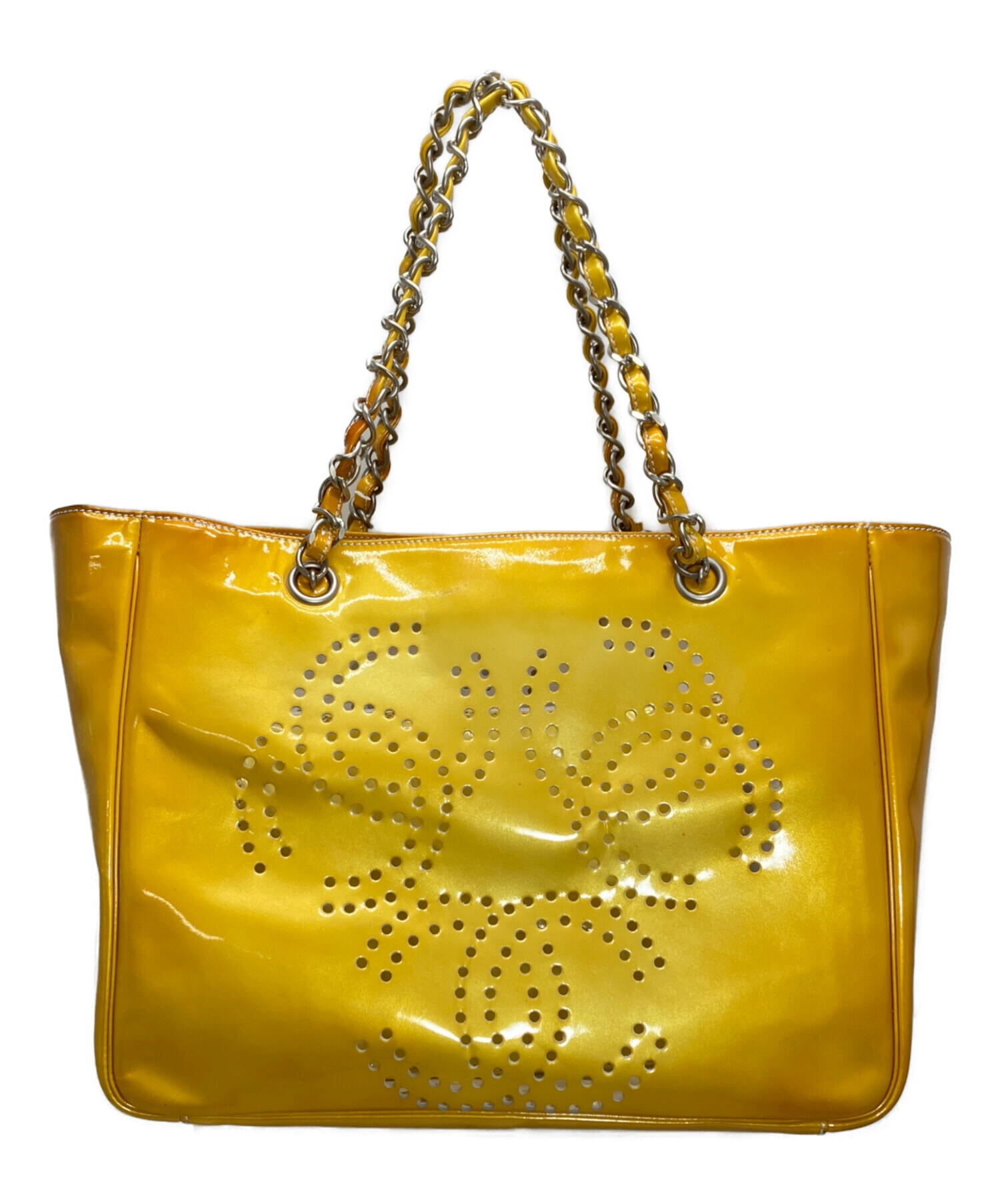 中古・古着通販】CHANEL (シャネル) トリプルココパンチングチェーン
