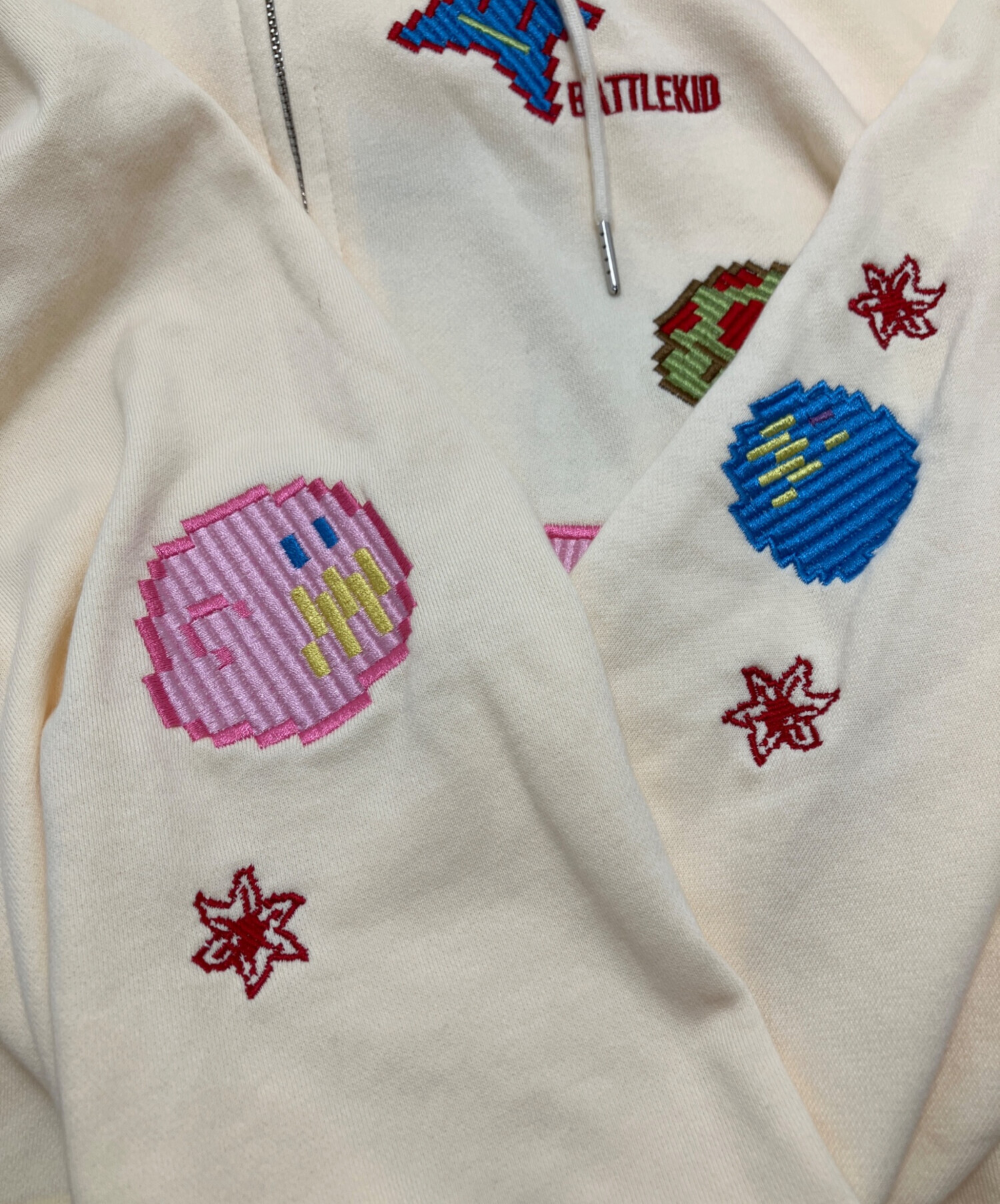 中古・古着通販】battle kid (バトルキッド) 刺繍ロゴワッペンジップ