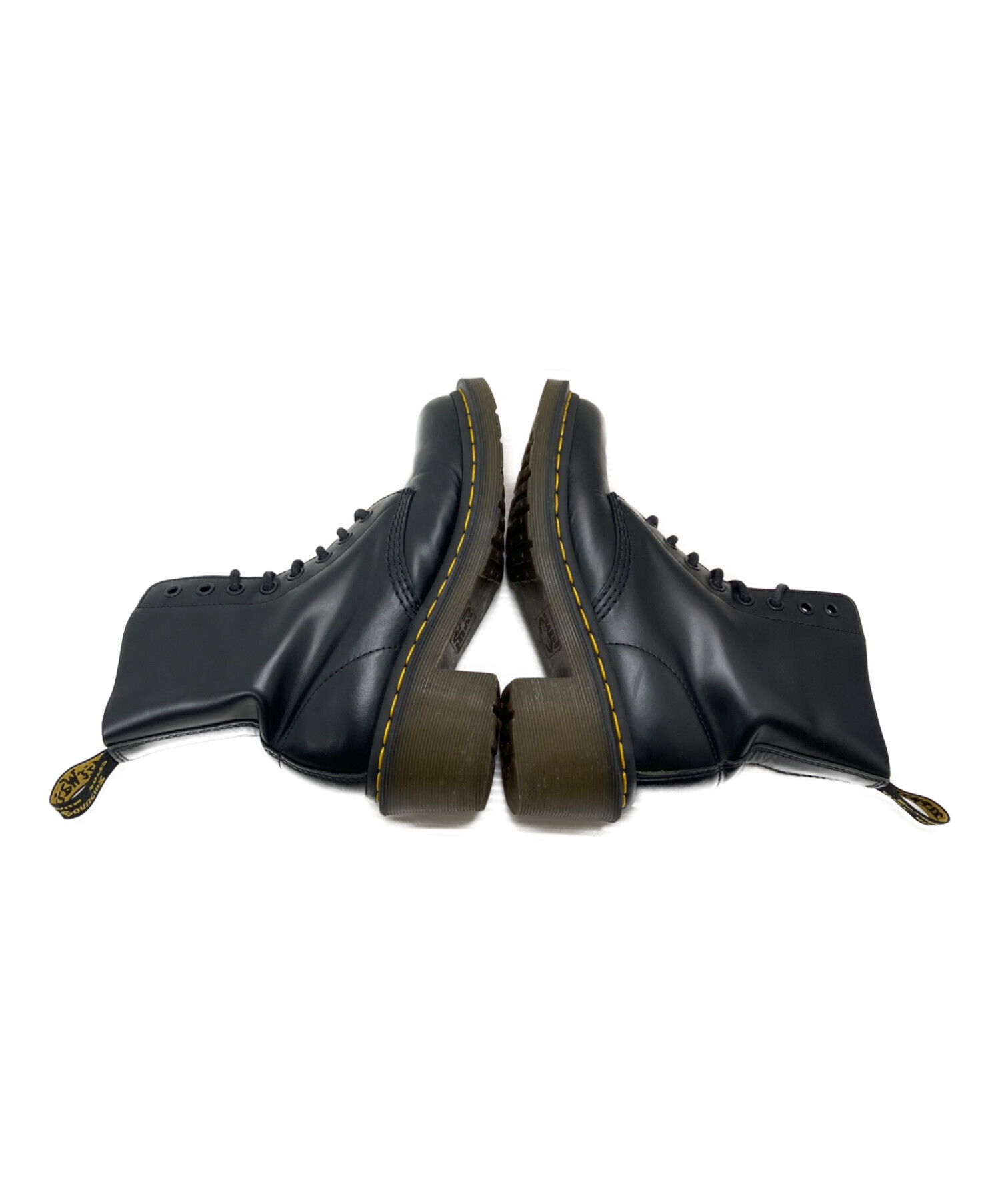 ドクターマーチン 8ホールブーツ ブラック　UK5 24〜24.5 中古・古着通販】Dr.Martens (ドクターマーチン) 8ホールブーツ