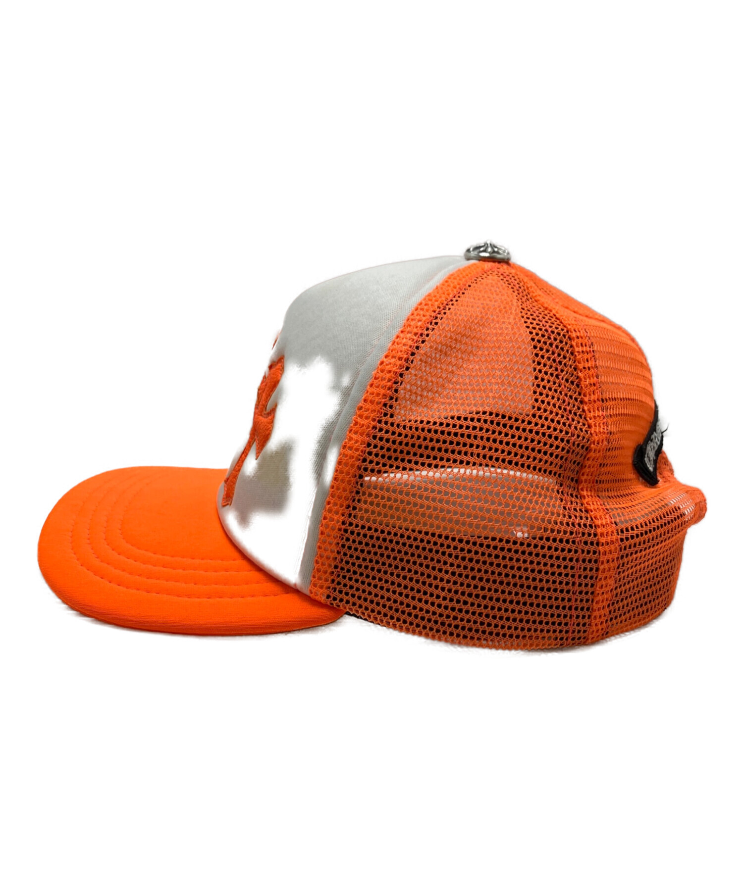 中古・古着通販】CHROME HEARTS (クロムハーツ) TRUCKER CAP オレンジ