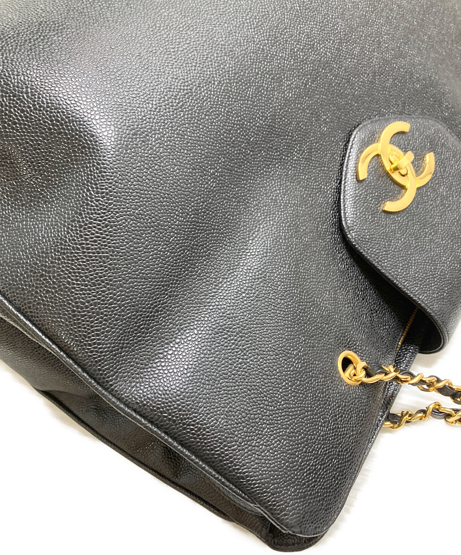 中古・古着通販】CHANEL (シャネル) ココマークスーパーモデルバッグ