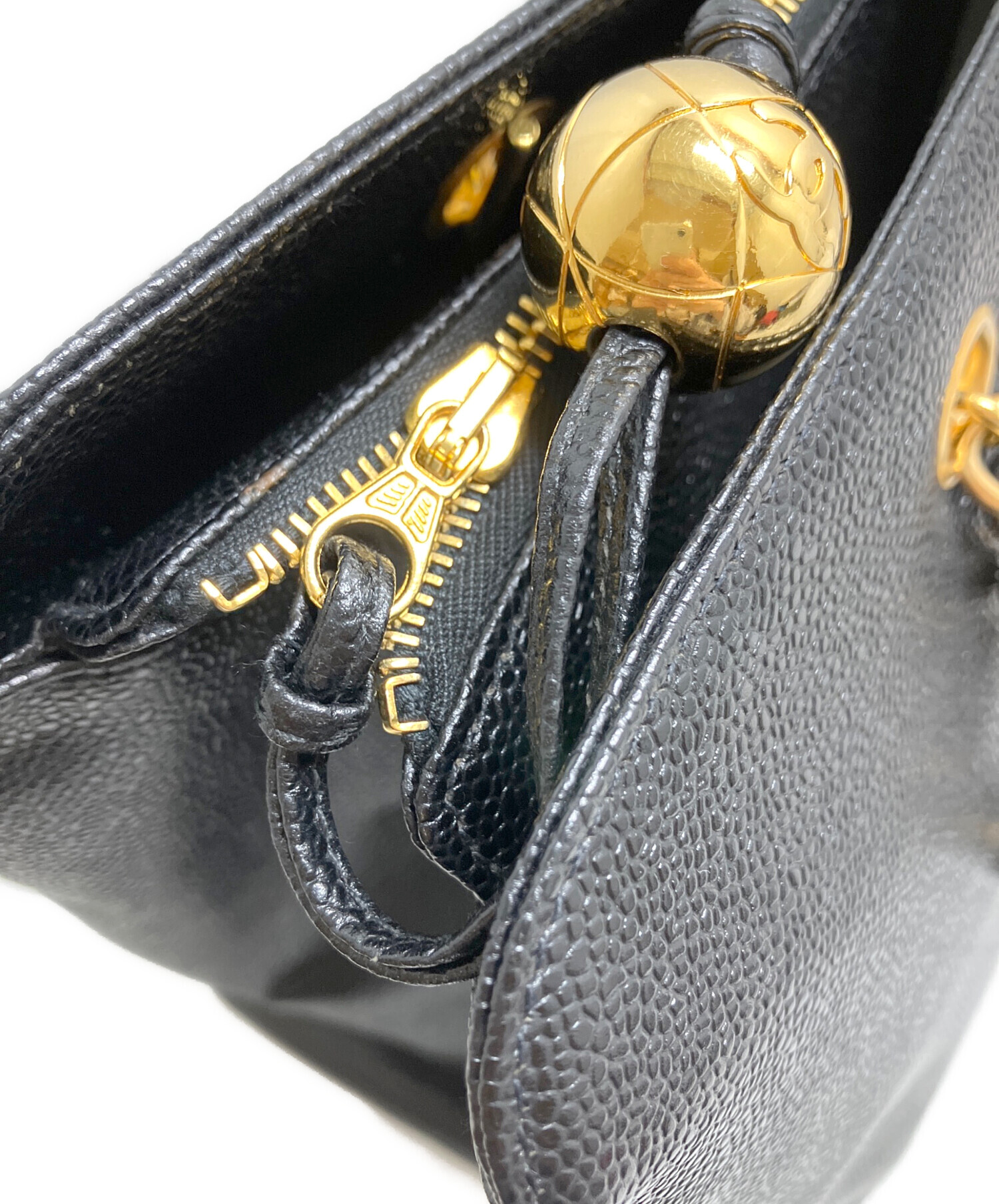 シャネル　美品 中古・古着通販】CHANEL (シャネル) ココマークスーパーモデルバッグ
