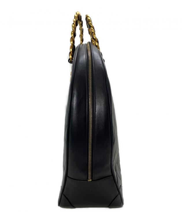 中古・古着通販】CHANEL (シャネル) 1998 キルティングバッグ ブラック