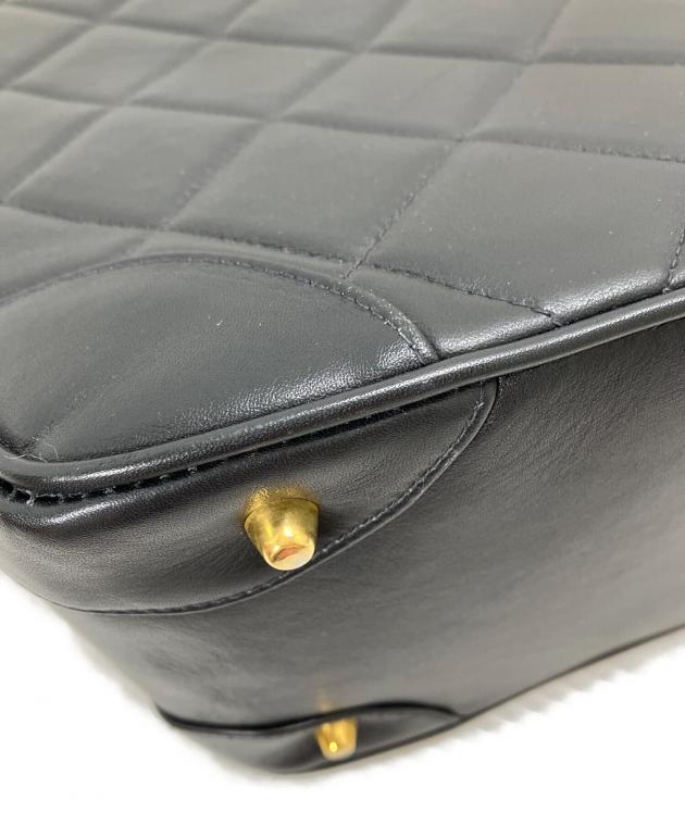 中古・古着通販】CHANEL (シャネル) 1998 キルティングバッグ ブラック