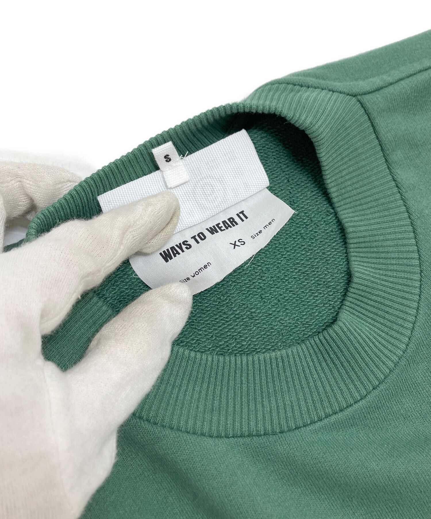 MM6 Maison Margiela スウェット　ベスト　グリーン 中古・古着通販】MM6 Maison Margiela (エムエムシックスメゾン