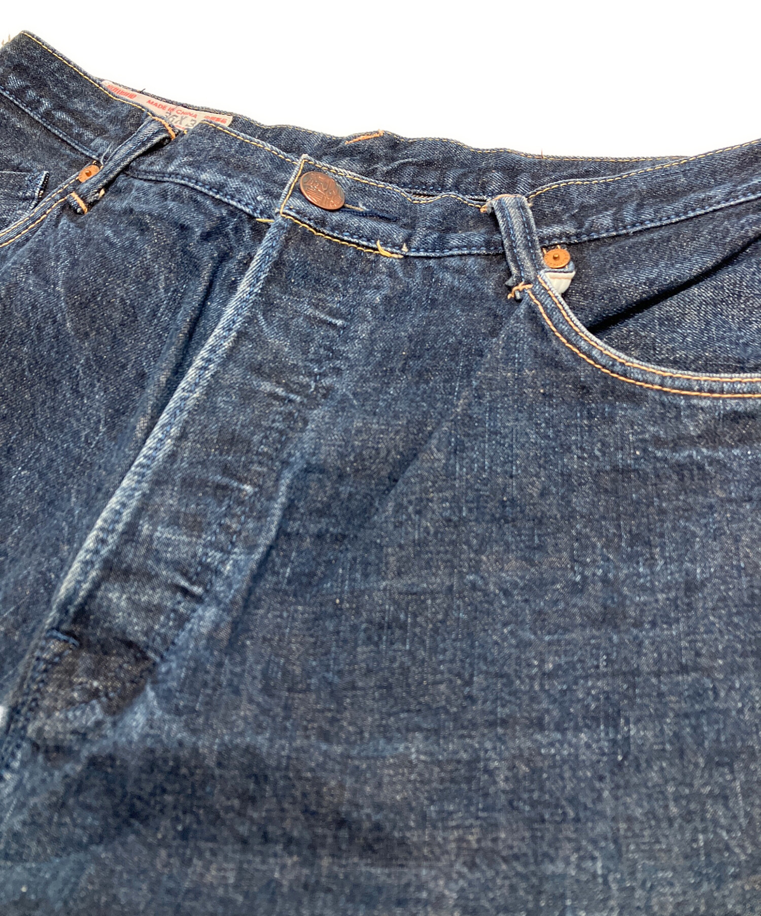 中古・古着通販】YAMANE (ヤマネ) EVISU (エヴィス) デニムパンツ