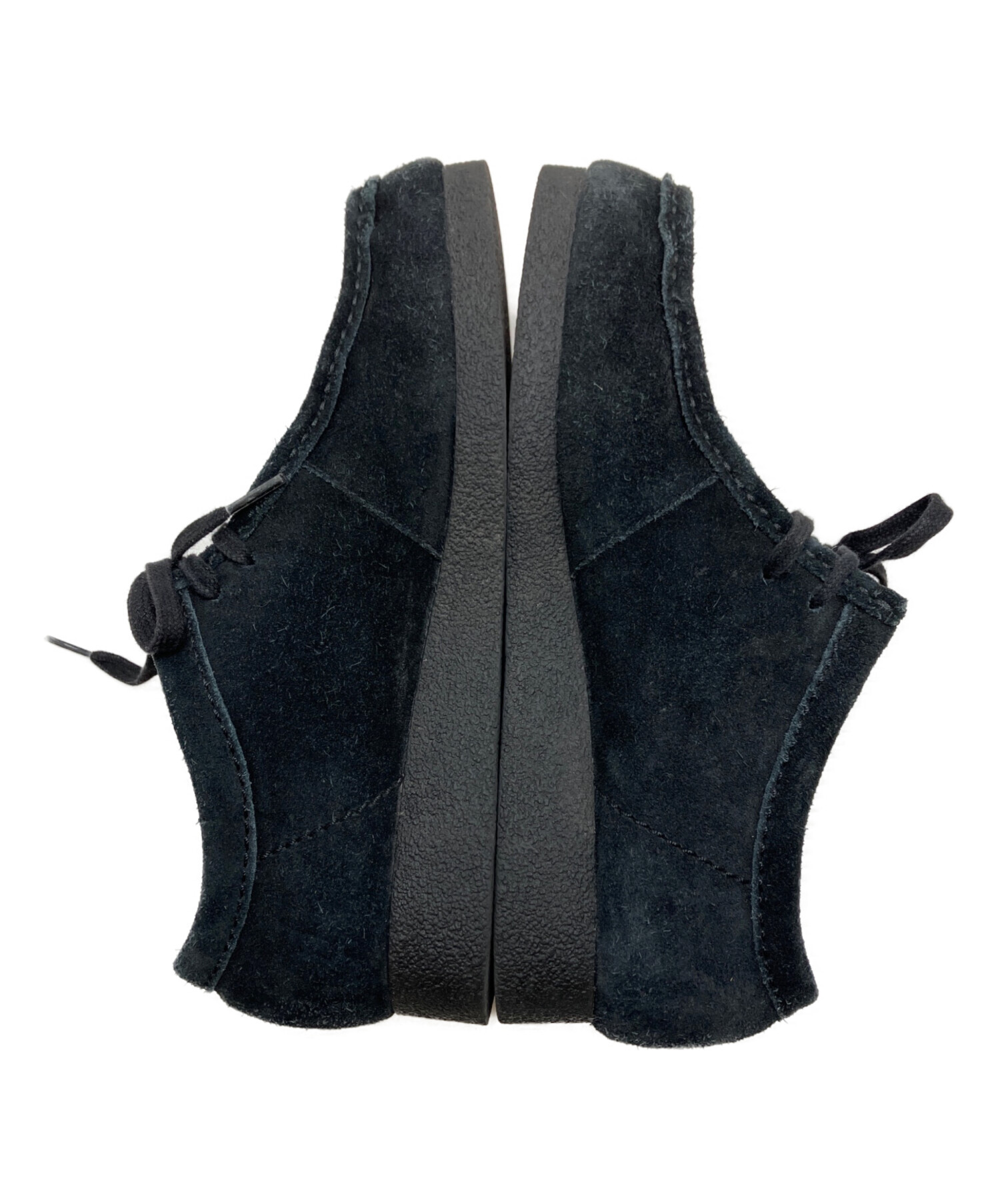 中古・古着通販】CLARKS (クラークス) ワラビーシューズ ブラック