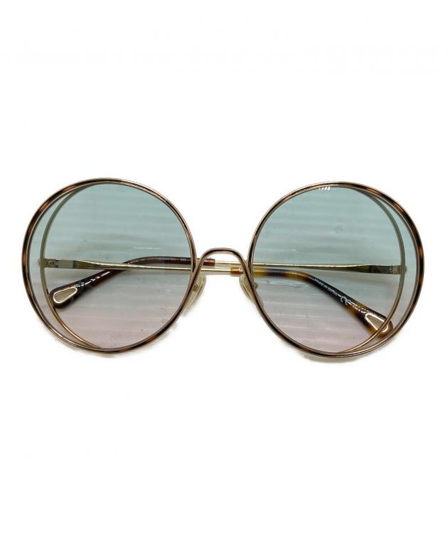 中古・古着通販】Chloe (クロエ) ラウンドシェイプサングラス サイズ