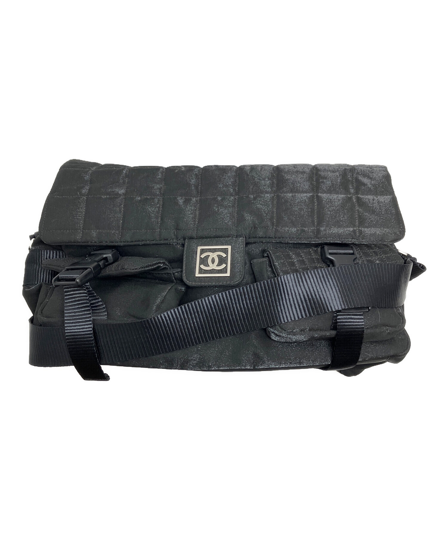 中古・古着通販】CHANEL (シャネル) ショルダーバッグ ブラック