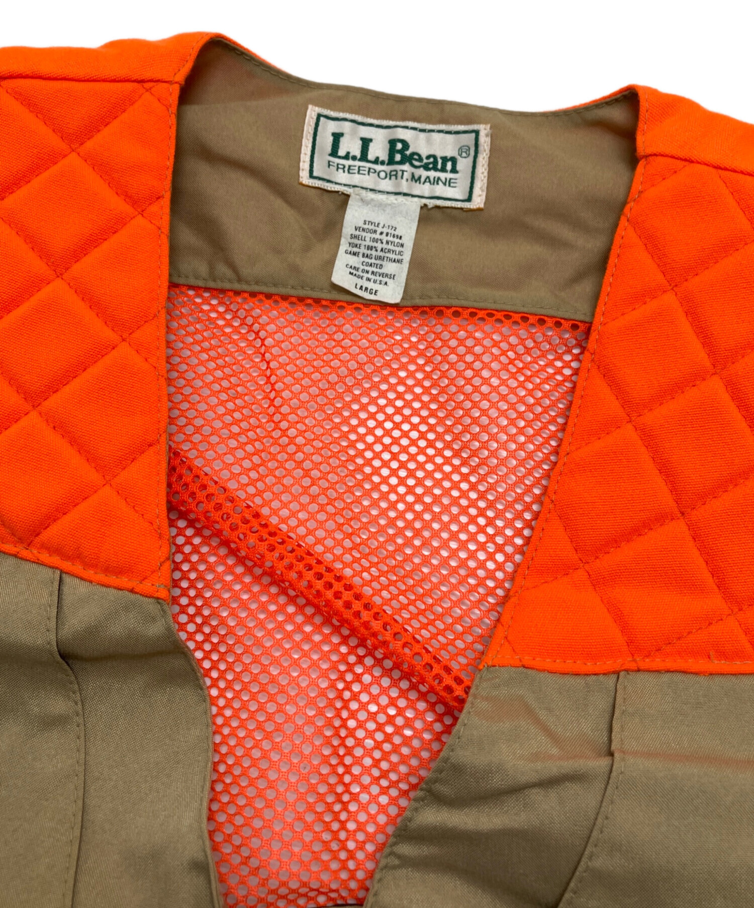 中古・古着通販】L.L.Bean (エルエルビーン) ハンティングベスト 