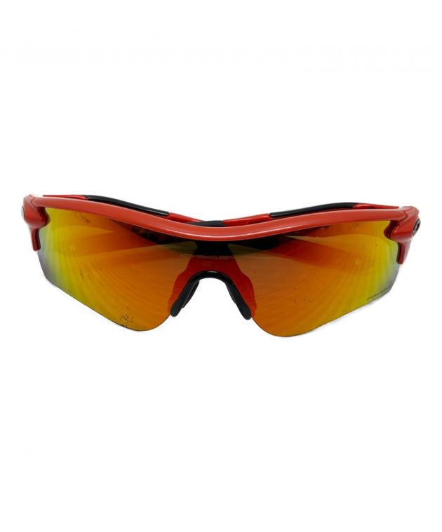 Oakley スポーツサングラス オレンジ/レッド 中古・古着通販】OAKLEY (オークリー) サングラス オレンジ サイズ