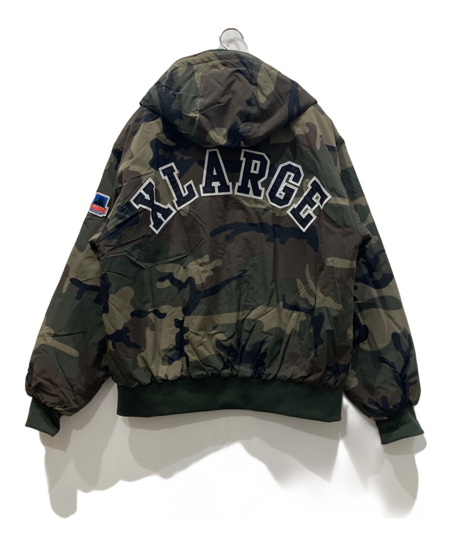中古・古着通販】X-LARGE (エクストララージ) 中綿ジャケット カーキ