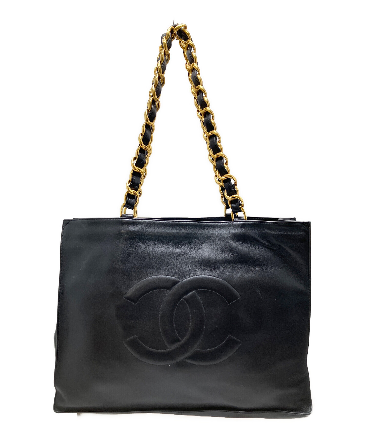 中古・古着通販】CHANEL (シャネル) デカココマークチェーントート