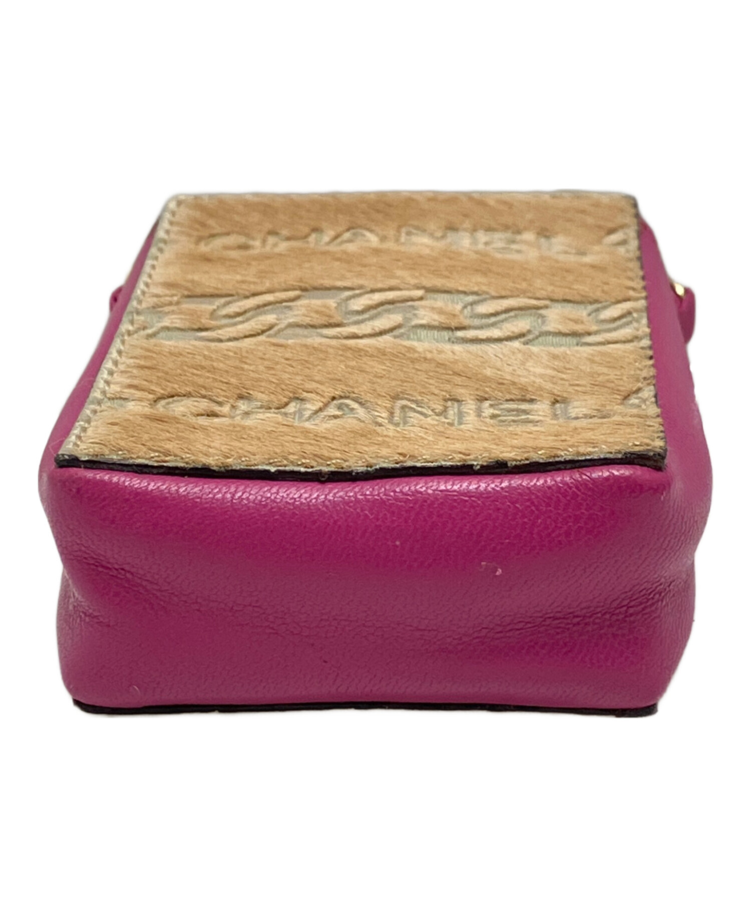 ✩CHANEL✩シガレットケース✩パープル✩中古品✩ 中古・古着通販】CHANEL (シャネル) シガレットケース ピンク サイズ