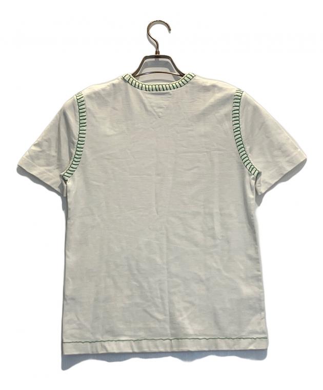 【美品】BOTTEGA VENETA オーバーステッチ Tシャツ L 中古・古着通販】BOTTEGA VENETA (ボッテガベネタ) オーバーロック