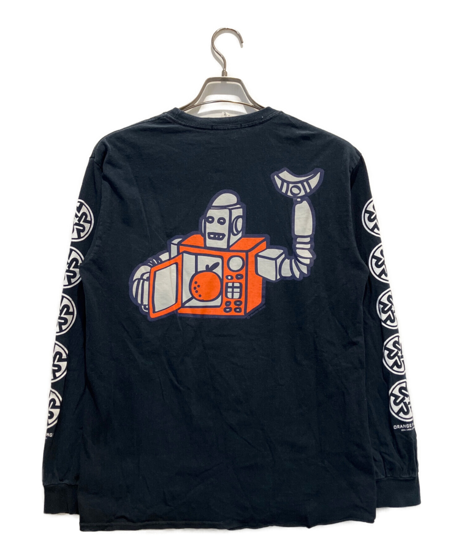中古・古着通販】flagstuff (フラグスタフ) 長袖Tシャツ ブラック