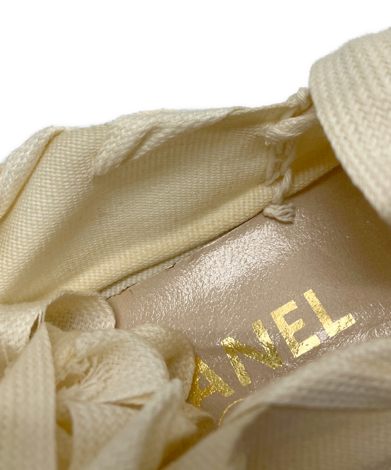 中古・古着通販】CHANEL (シャネル) エスパドリーユ アイボリー サイズ