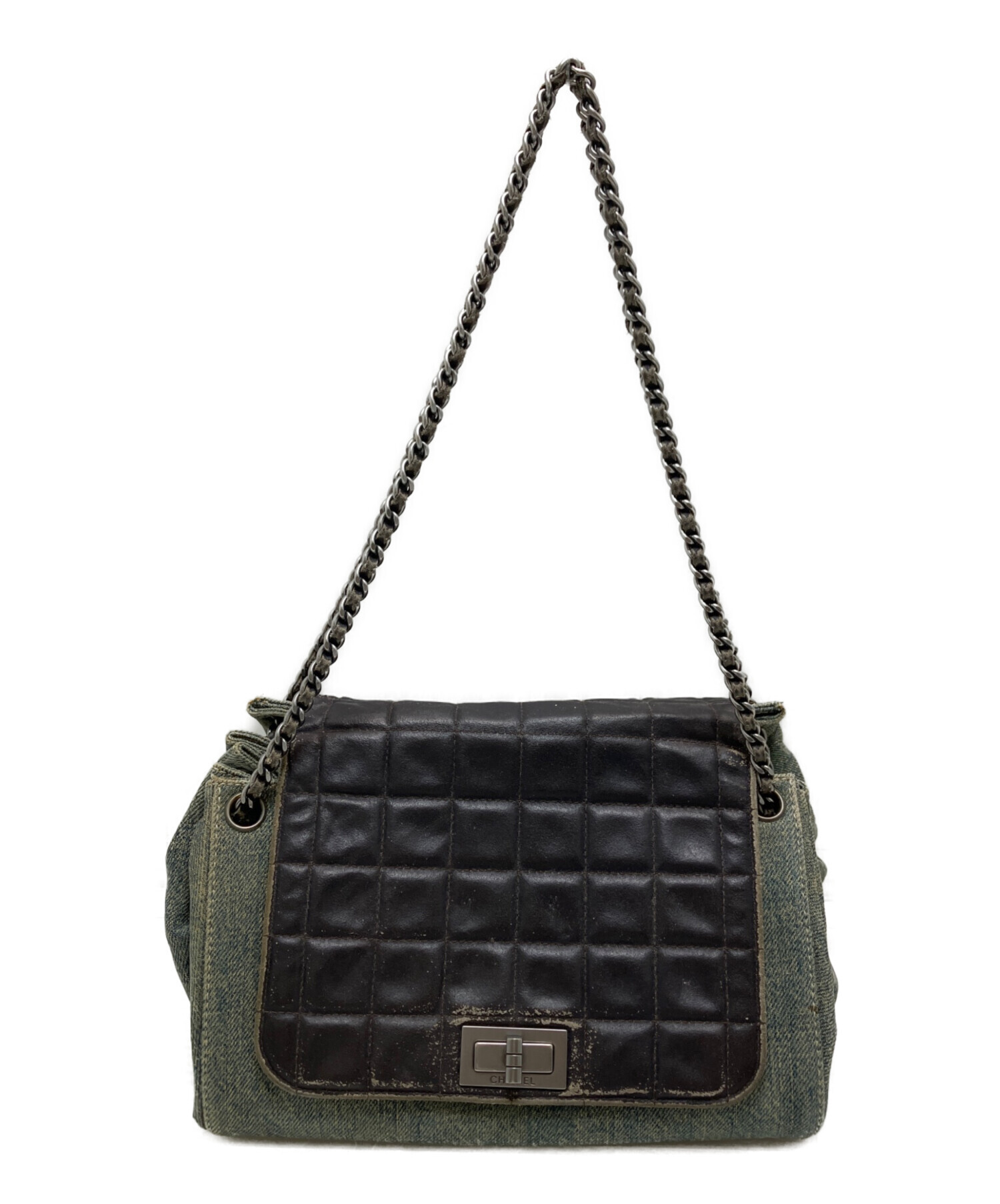 中古・古着通販】CHANEL (シャネル) 2.55 チョコバー チェーン