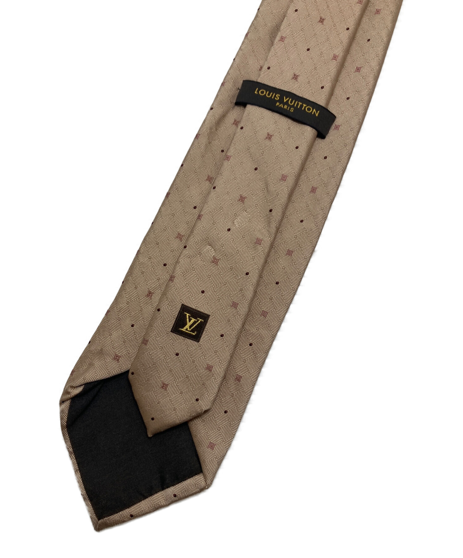 中古・古着通販】LOUIS VUITTON (ルイ ヴィトン) ネクタイ ベージュ