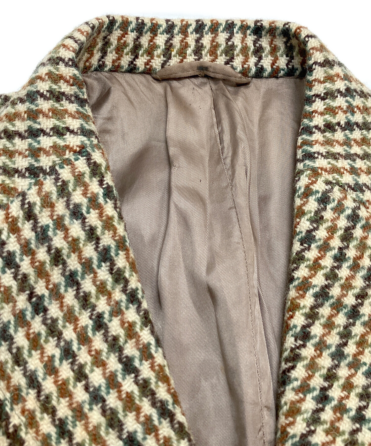 中古・古着通販】Harris Tweed (ハリスツイード) 千鳥格子柄ジャケット