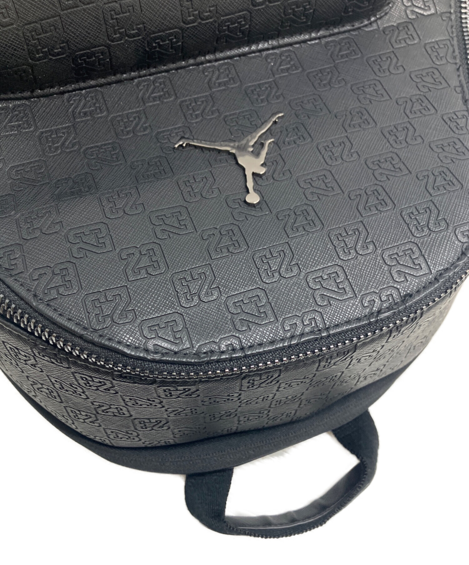 中古・古着通販】JORDAN (ジョーダン) モノグラム リュック ブラック