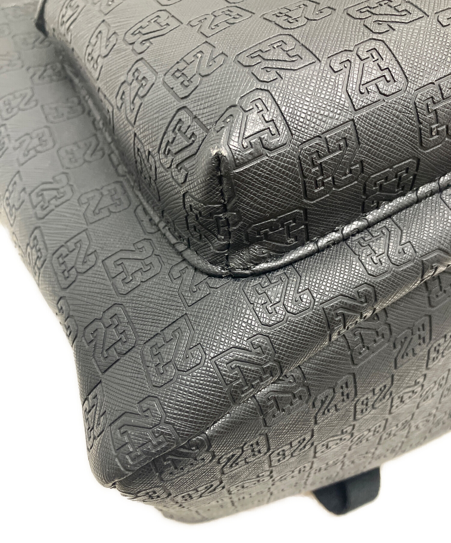 中古・古着通販】JORDAN (ジョーダン) モノグラム リュック ブラック