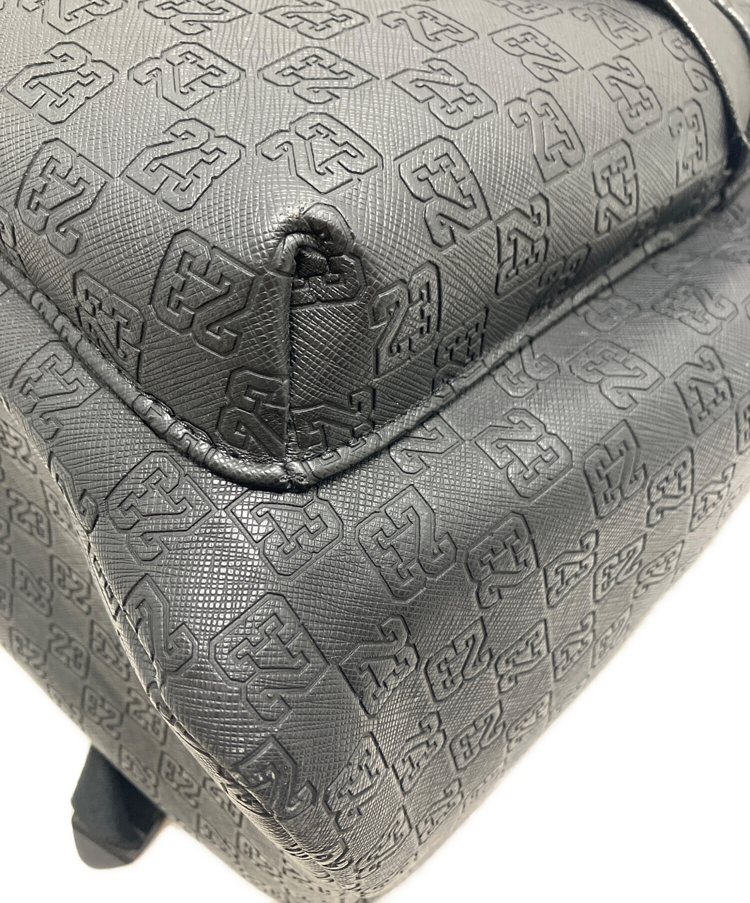 中古・古着通販】JORDAN (ジョーダン) モノグラム リュック ブラック
