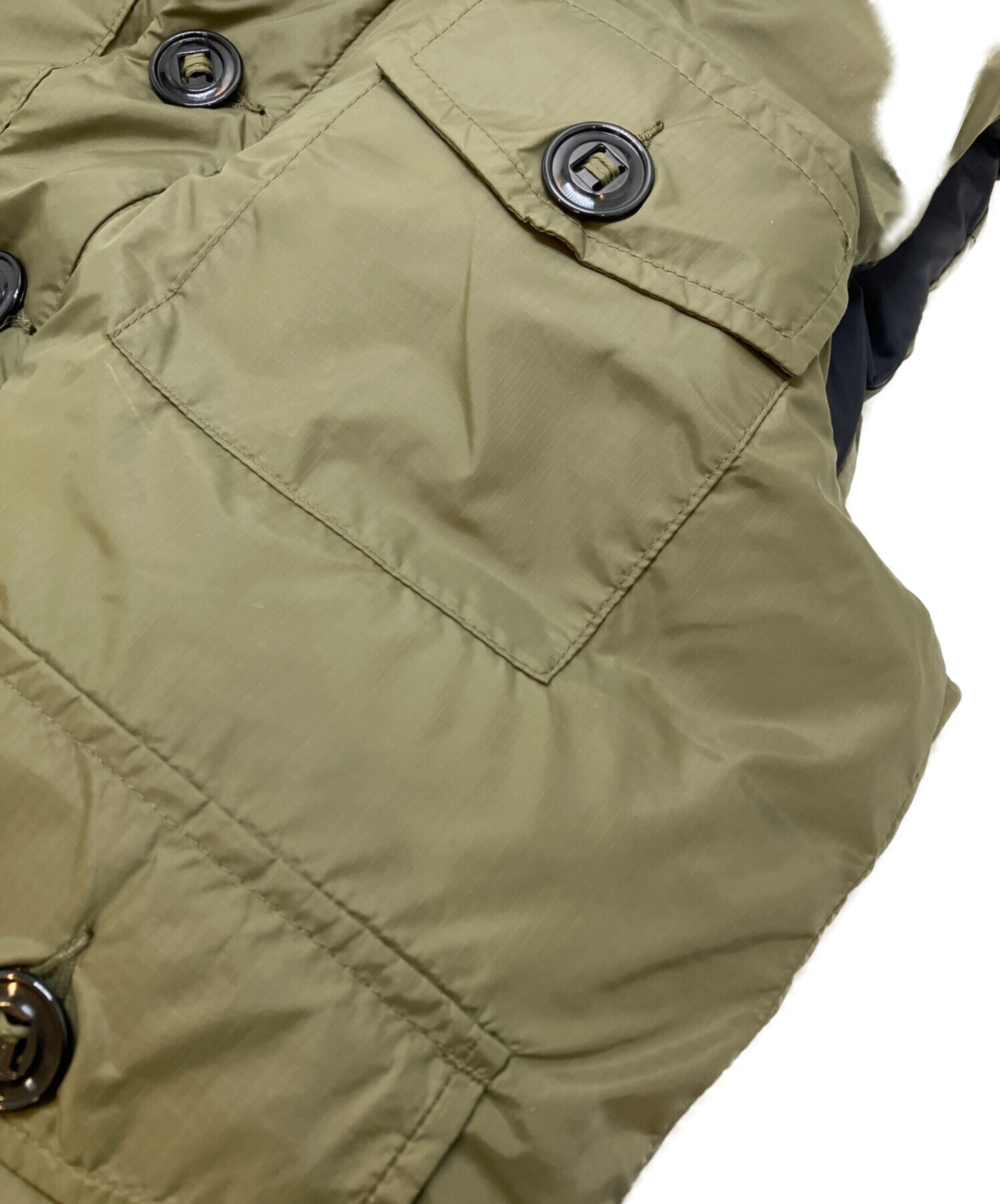 中古・古着通販】CANADA GOOSE (カナダグース) ダウンベスト カーキ