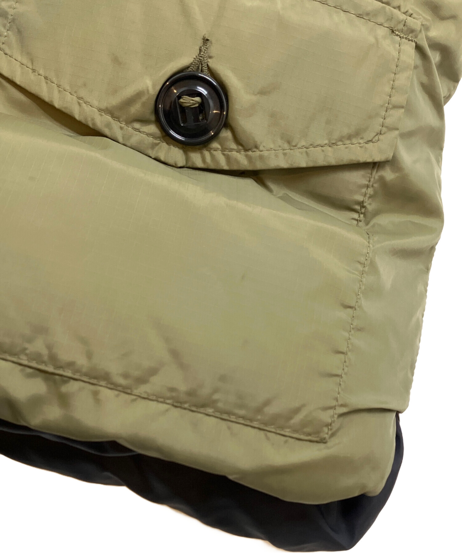 中古・古着通販】CANADA GOOSE (カナダグース) ダウンベスト カーキ