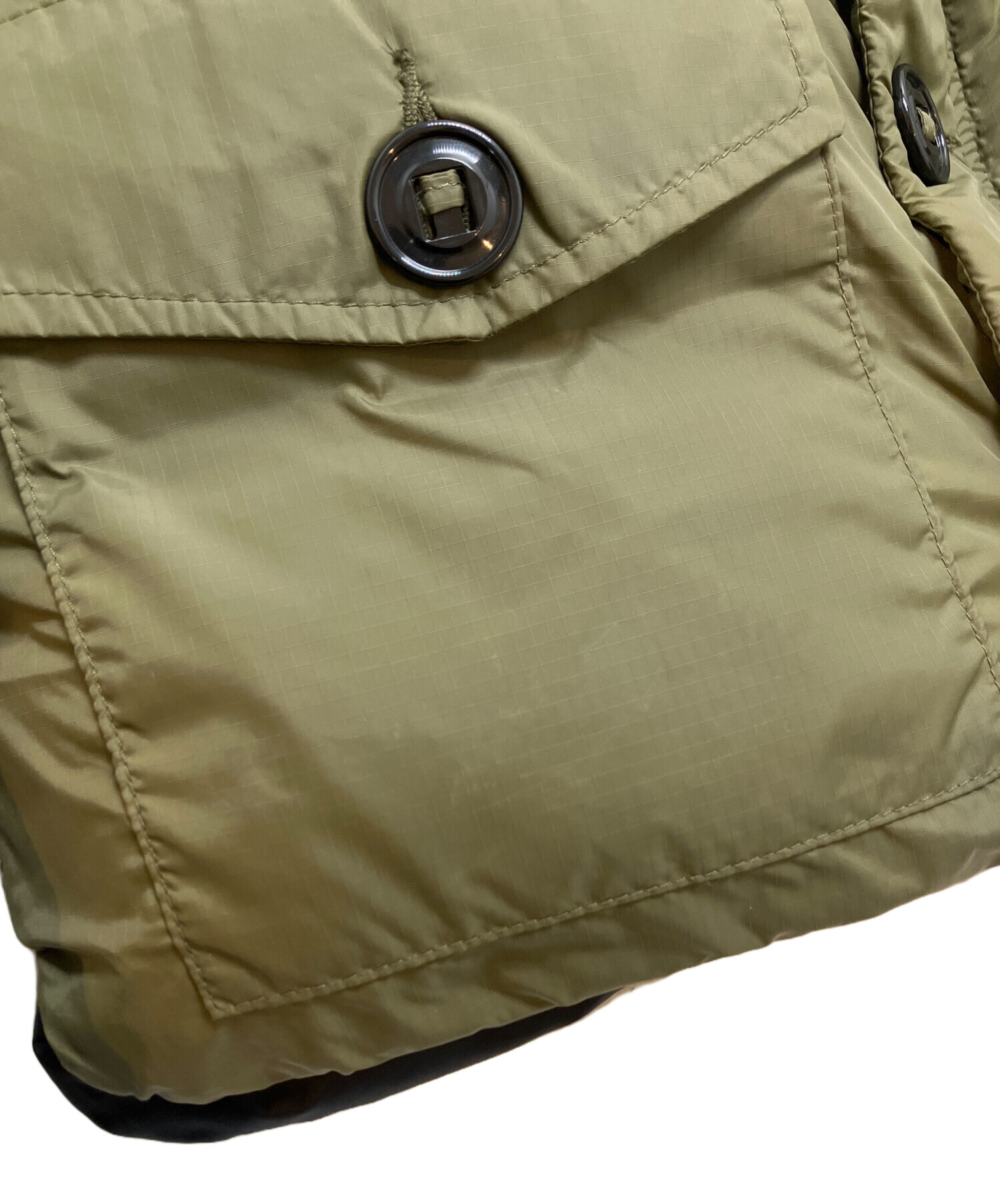中古・古着通販】CANADA GOOSE (カナダグース) ダウンベスト カーキ