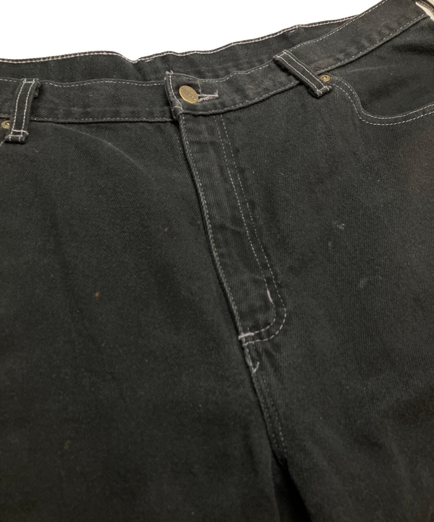 中古・古着通販】CarHartt (カーハート) バギーショーツ ブラック