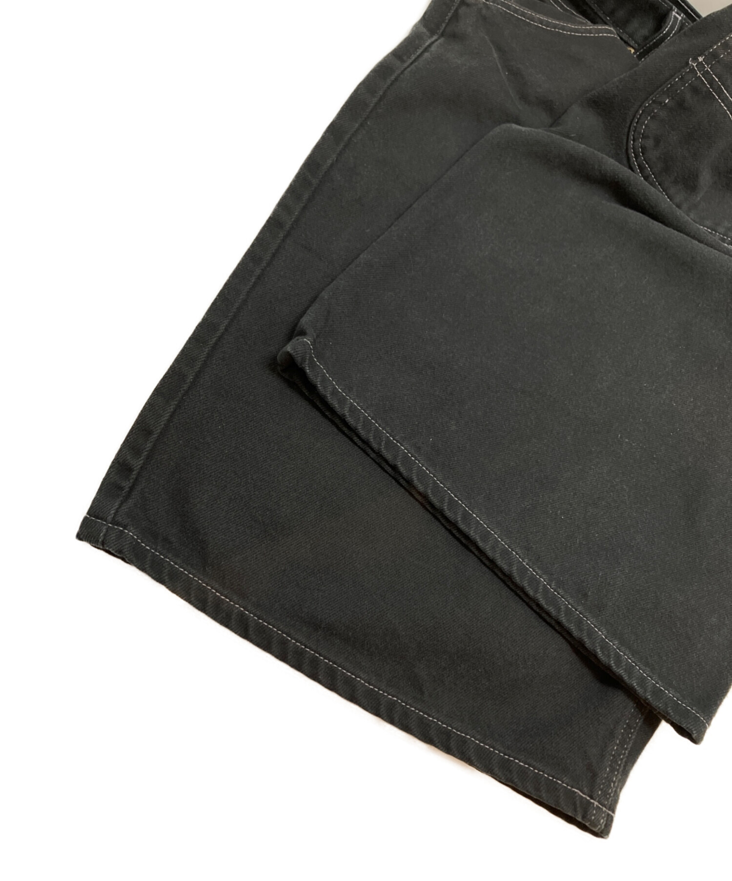 中古・古着通販】CarHartt (カーハート) バギーショーツ ブラック