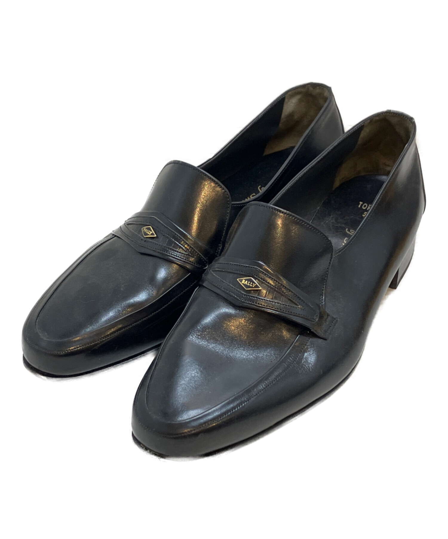 BALLY エトロ　2点 中古・古着通販】BALLY (バリー) TORINO ローファー ブラック サイズ:7