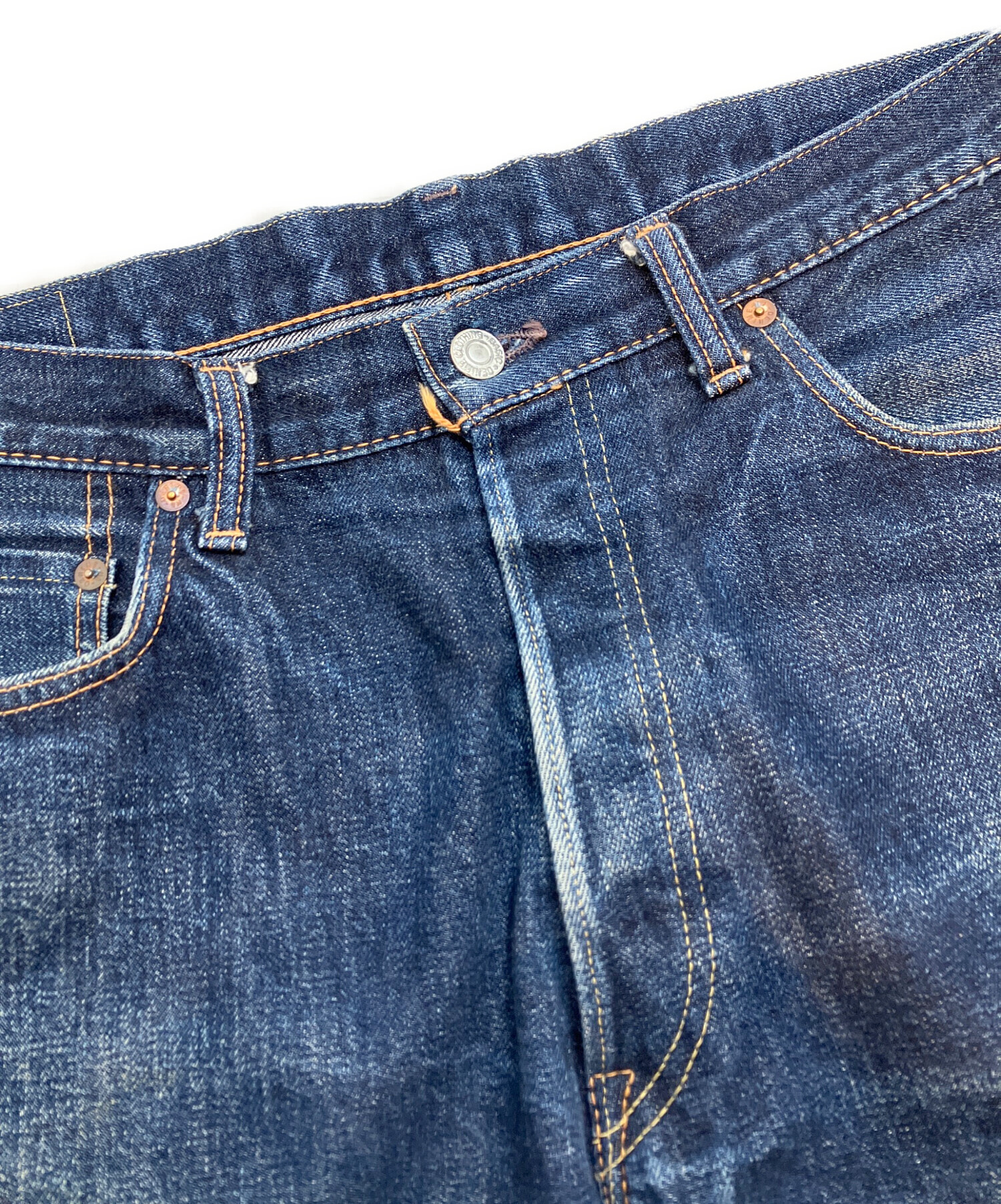 中古・古着通販】DENIME (ドゥニーム) セルビッチデニムパンツ