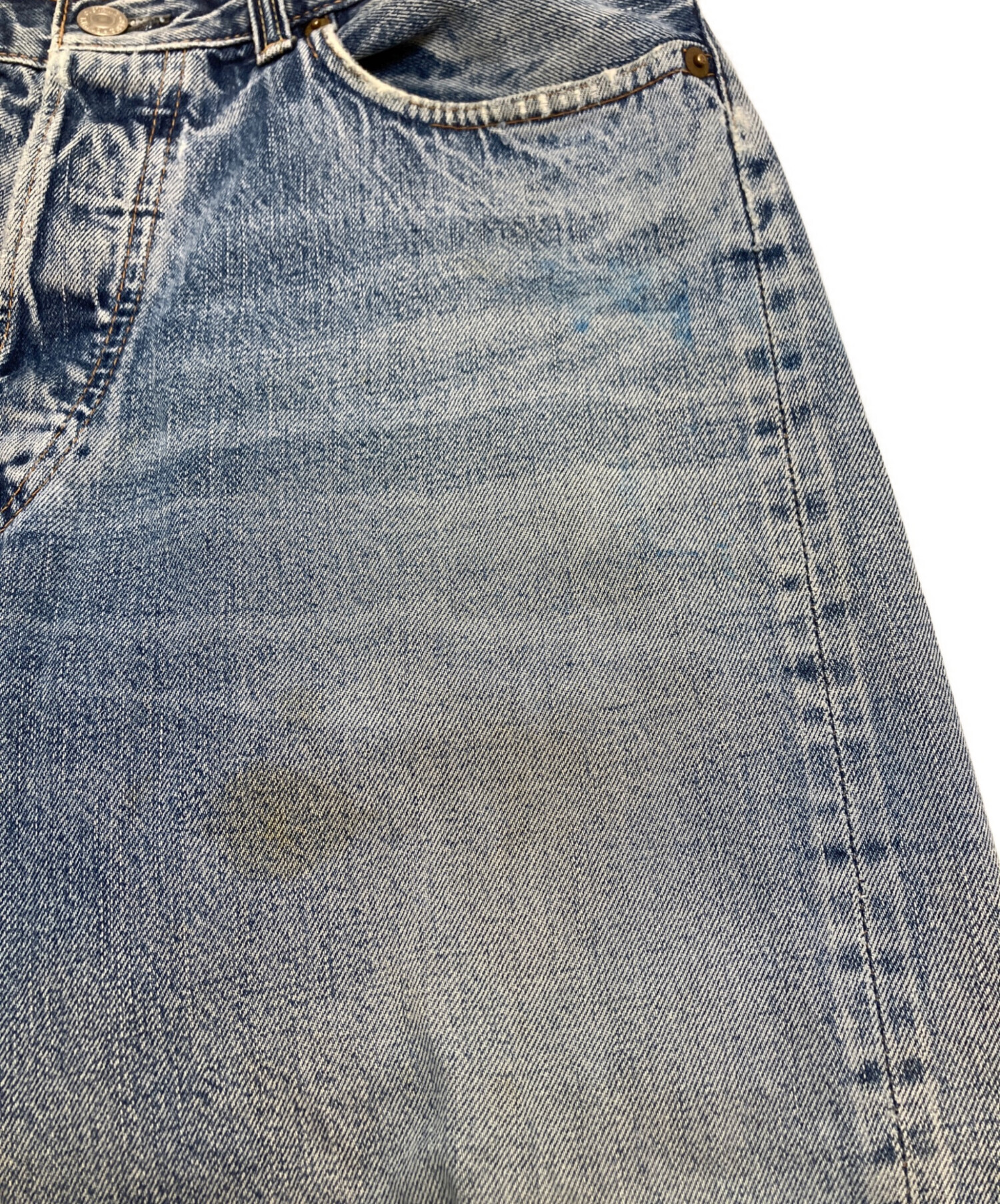 中古・古着通販】DENIME (ドゥニーム) セルビッチデニムパンツ