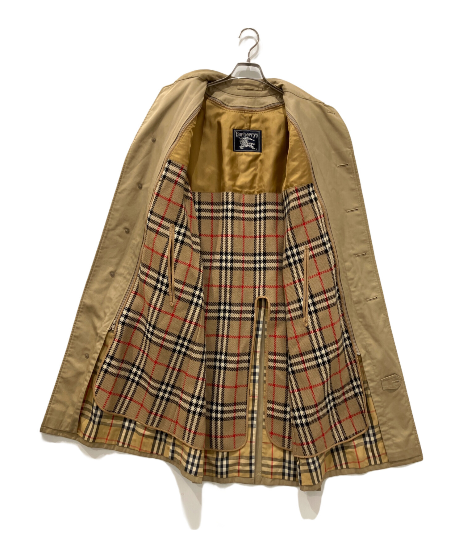 中古・古着通販】BURBERRY (バーバリー) ノバチェックライナー付き