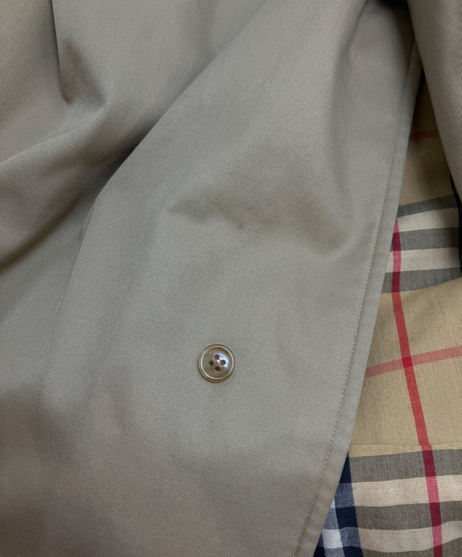 中古・古着通販】BURBERRY (バーバリー) ノバチェックライナー付き